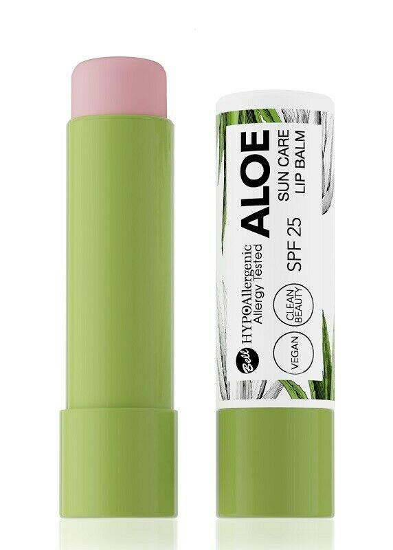 Bell HYPOallergenic Aloe Vegan Sun Care Ochronny Balsam do Ust SPF 25 4,4g