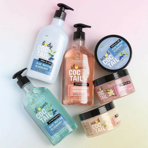 Bielenda Body Coctail Nawilżający Balsam do Ciała Rabarbar & Wanilia 400ml
