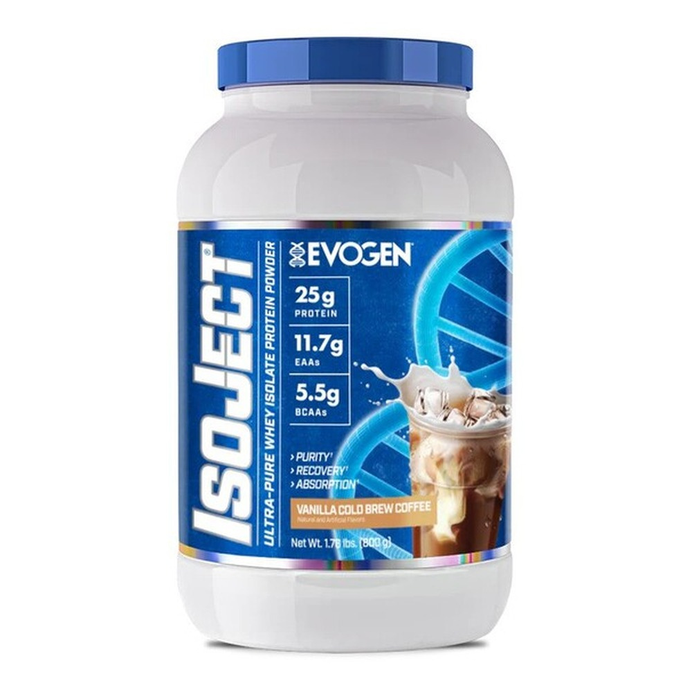 Evogen IsoJect Protein Isolate Vanilla Cold Brew Coffee 800g