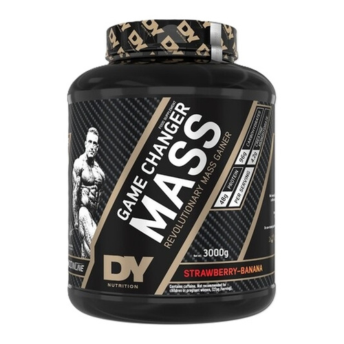 Dorian Yates Game Changer Mass Gainer, Truskawka-banan 3000g