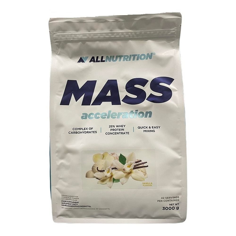 Allnutrition Mass Acceleration Vanilla Carbohydrate-Protein Complex 3000g