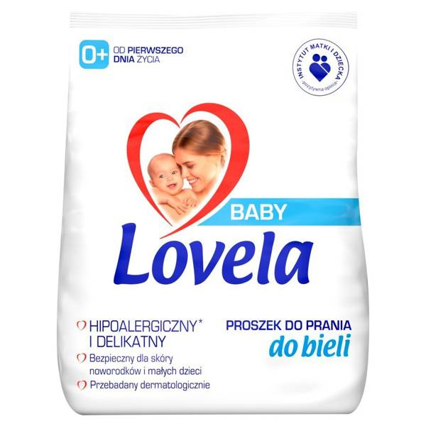 Lovela Baby Hipoalergiczny Proszek do Prania do Bieli 1,3kg