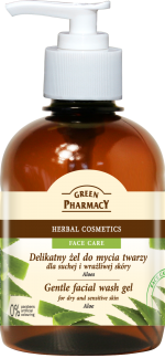 GREEN PHARMACY ŻEL do mycia twarzy Aloes 270ml