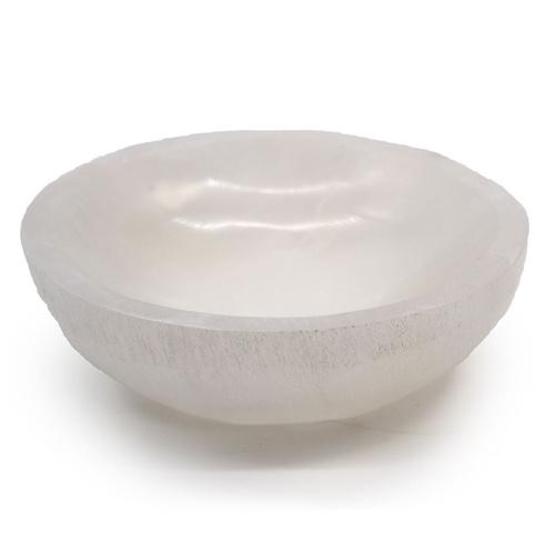 Selenite Round Bowl - 15cm