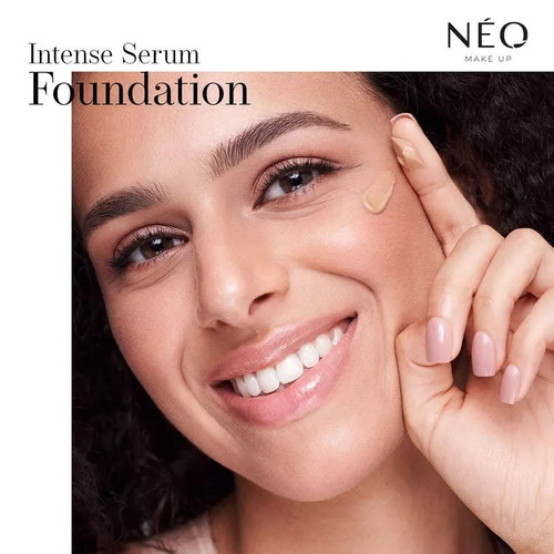 Neo Makeup Intense Serum SPF 30 Satin Foundation No. 04 Sand for All Skin Types 30ml