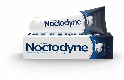 Noctodyne Toothpaste Recommended for Use Overnight Antibacterial Properties 75ml