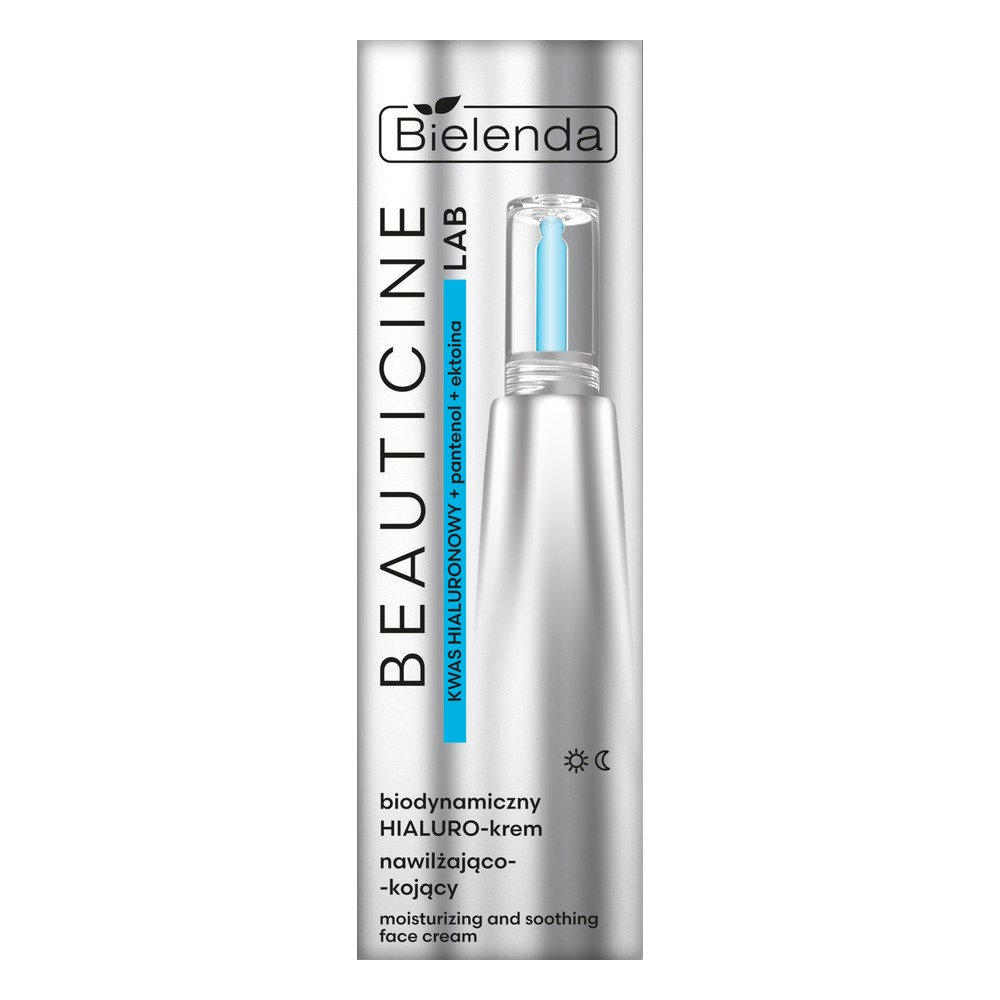 Bielenda Beauticine LAB Nawilżająco-Kojący Krem do Twarzy HYALURO 40ml