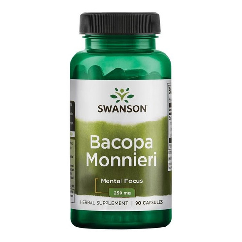 Swanson Bacopa Monnieri 250mg 90 Capsules