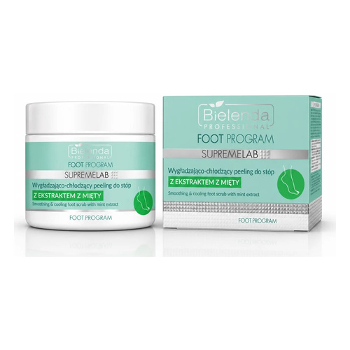 Bielenda Professional Supremelab Chłodzący Cukrowy Żelowy Peeling Do Stóp 200g