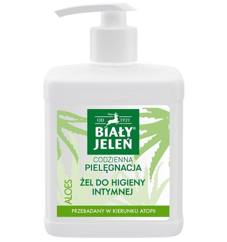 BIALY JELEN intimate hygiene Gel with aloe, allergy prone skin, sensitive 500ml