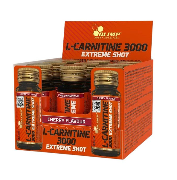 Olimp L-Carnitine 3000 Extreme Shot Cherry 9x25ml