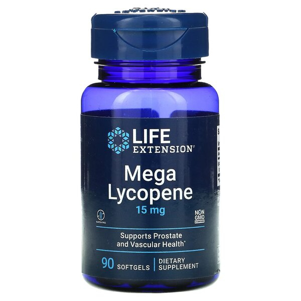 Life Extension Mega Lycopene 15 mg For Prostate Health 90 Softgels
