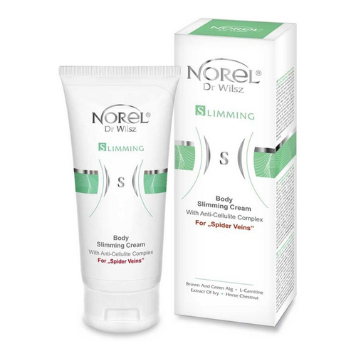 Norel Body Care Slimming Wyszczuplający Krem z Kompleksem Antycellulite Spider Venis na Kruche Naczynia 200ml