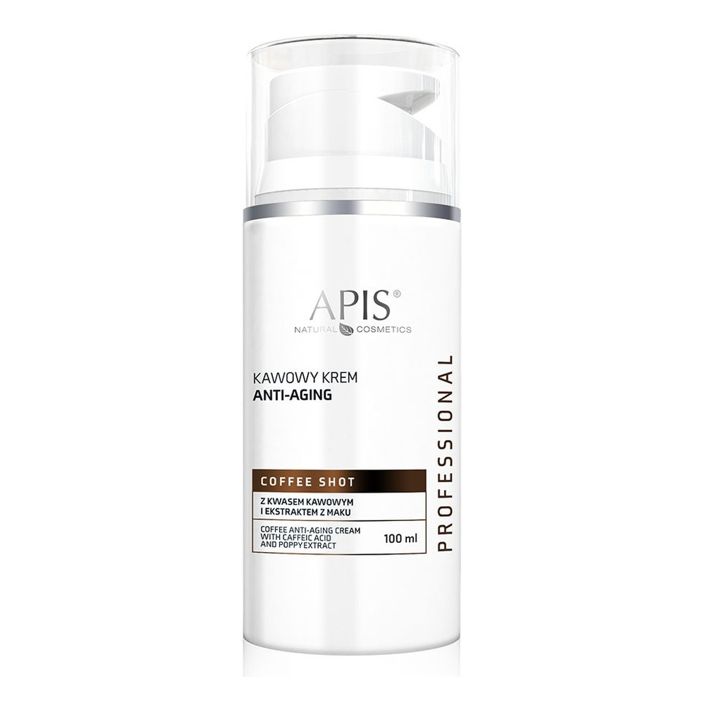 Apis Professional Coffee Shot Kawowy Krem z Kwasem Kawowym i Ekstraktem z Maku 100ml