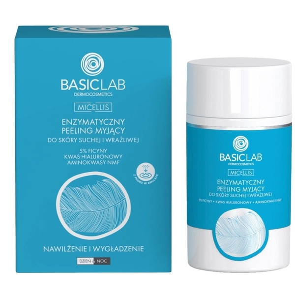 BasicLab Micellis Enzymatyczny Peeling Oczyszczający 35g