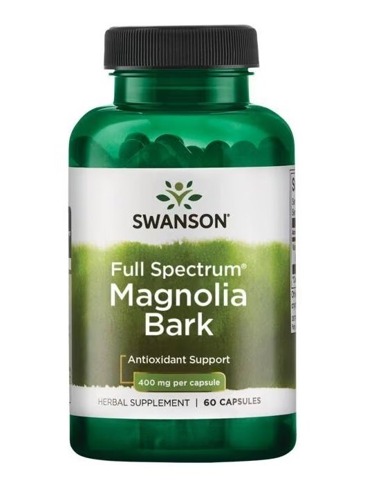 Swanson Full Spectrum Magnolia Bark 400mg 60 Kapsułek