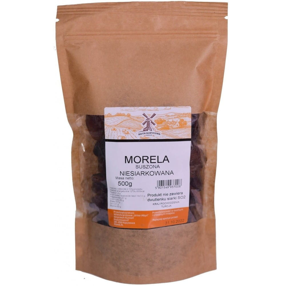 Młyn Kopytowa Dried Apricots Unsulphured 500g