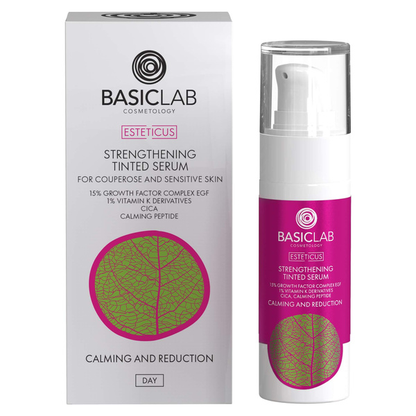 BasicLab Wzmacniające Serum Tonujące na Naczynka 30ml