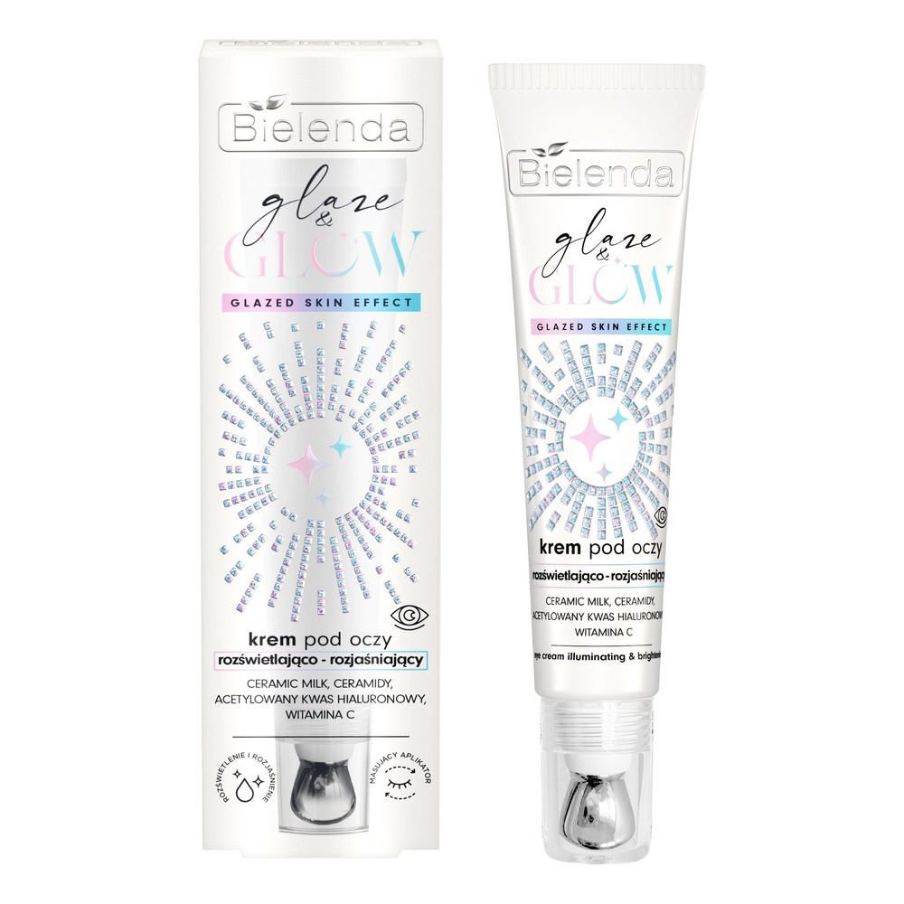 Bielenda Glaze & Glow Illuminating and Brightening Eye Cream Glazed Skin Effect 15ml