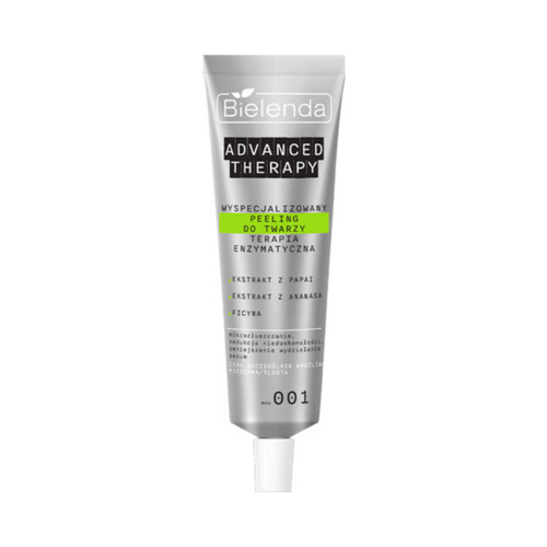 Bielenda Advanced Therapy Specialized Facial Peeling Enzymatic Therapy for Sensitive Combination and Oily Skin 001 30ml