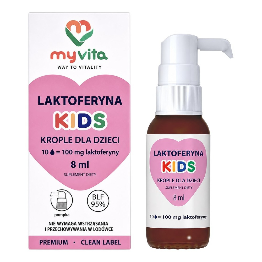 MYVITA Lactoferrin Kids Drops 8ml