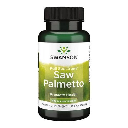Swanson Saw Palmetto 540mg 100 Capsuls