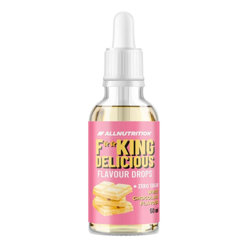 Allnutrition Fitking Delicious Krople Smakowe Biała Czekolada 50ml