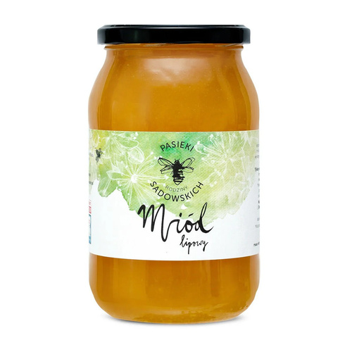 Pasieki Sadowskich Miód Lipowy 1200g