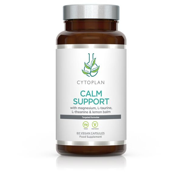 Cytoplan Calm Support Supplement for Stress and Calmness 60 Vcaps