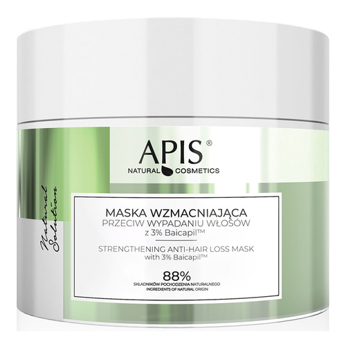 Apis Natural Solution Strengthening Mask with Baicapil™ for Weakened Hair Prone to Loss 200ml