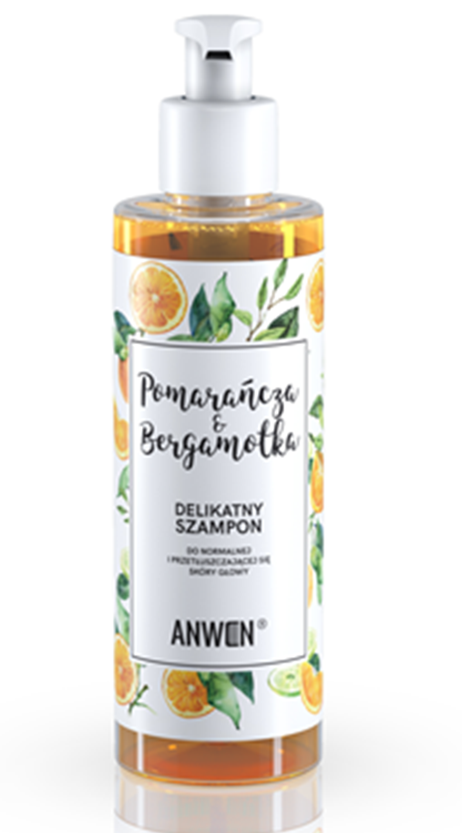 Anwen Pomarańcza & Bergamotka Szampon do Normalnej i Przetłuszczającej Się Skóry Głowy 200ml