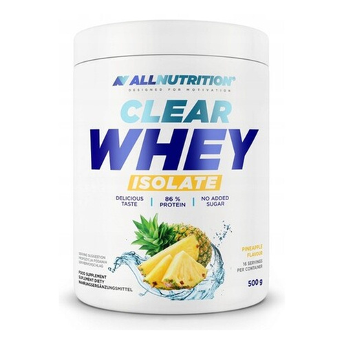 Allnutrition Clear Whey Isolate Izolat Białka Serwatkowego Ananas 500g