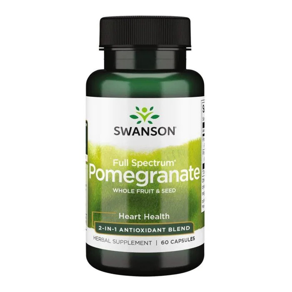 Swanson Full Spectrum Pomegranate Granat 60 Kapsułek