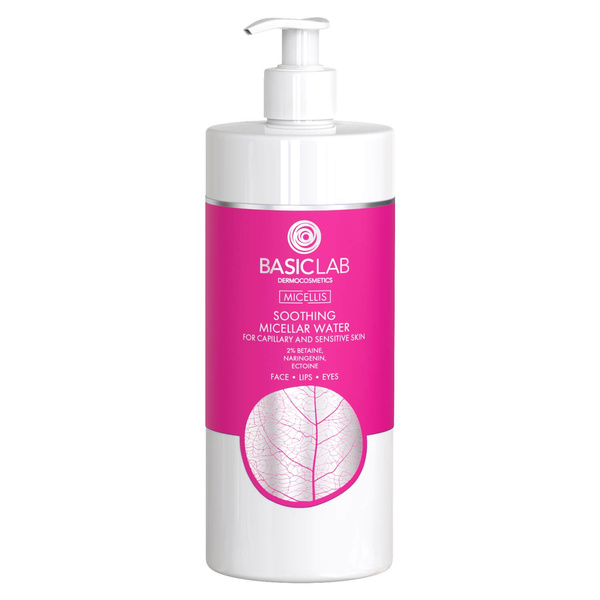BasicLab Micellis Kojący Płyn Micelarny 500ml