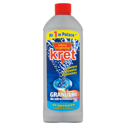 Kret Granules for Clogged Pipes and Siphon with Aluminium Activator 800g