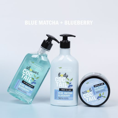 Bielenda Body Coctail Regenerujący Balsam do Ciała Blue Matcha & Blueberry 400ml
