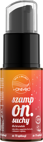 OnlyBio Hair in Balance Suchy Szampon dla Brunetek 35g