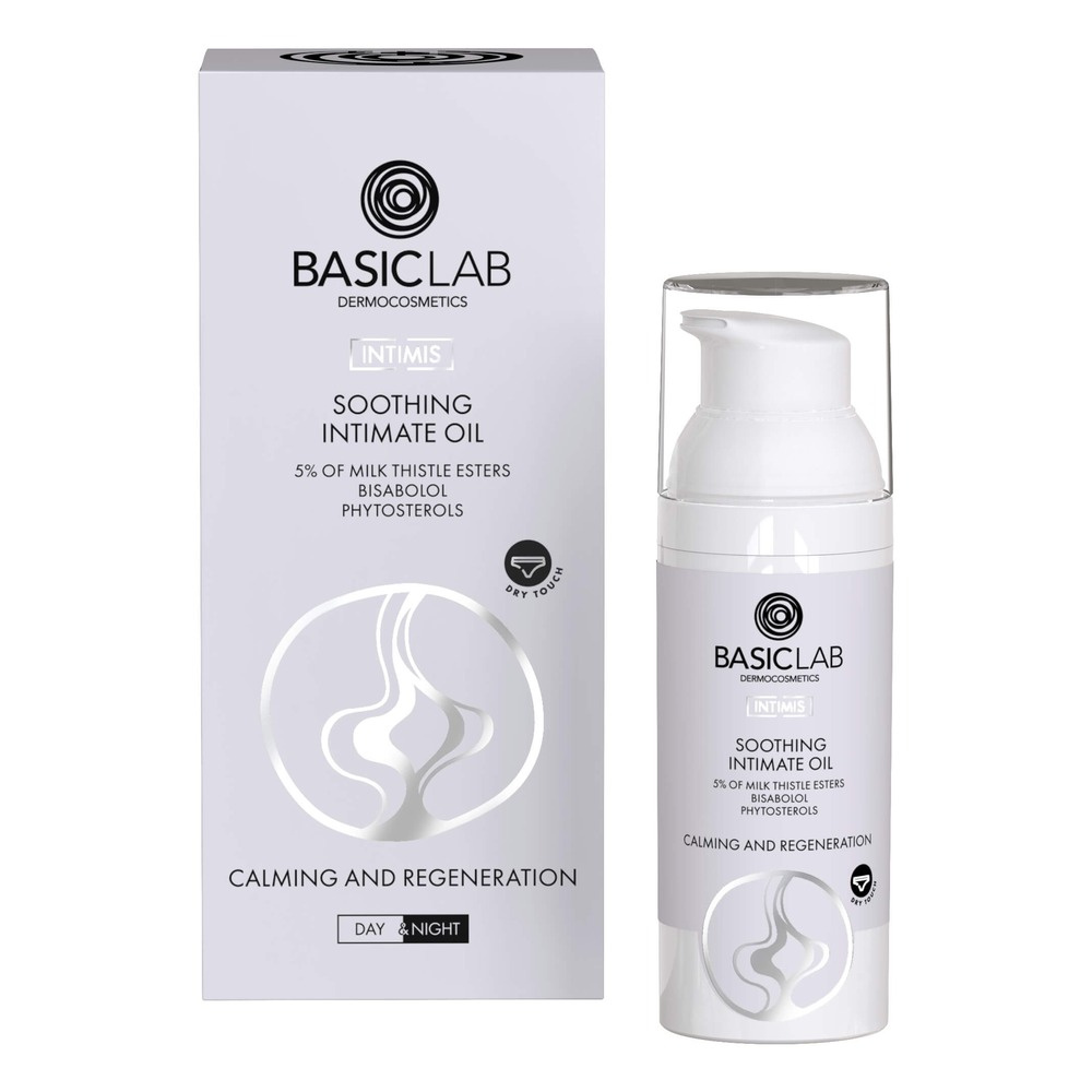 BasicLab Dermocosmetics Intimis Łagodzący Olejek do Higieny Intymnej 50ml