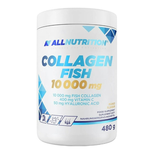 Allnutrition Collagen Fish 10000mg Mango Powder For Healthy Skin Bones and Cartilage 480g