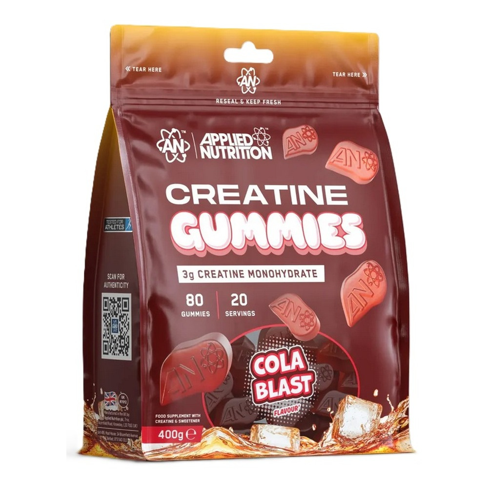 Applied Nutrition Creatine Gummies, Cola Blast 80 gummies