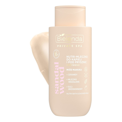 Bielenda Private Spa Odżywcze Nutri-Mleczko do Kąpieli i pod Prysznic Sandal Wood 300ml