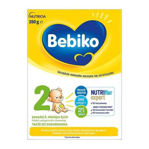 Bebiko 2 Mleko Następne dla Niemowląt Powyżej 6 Miesiąca Życia 350g