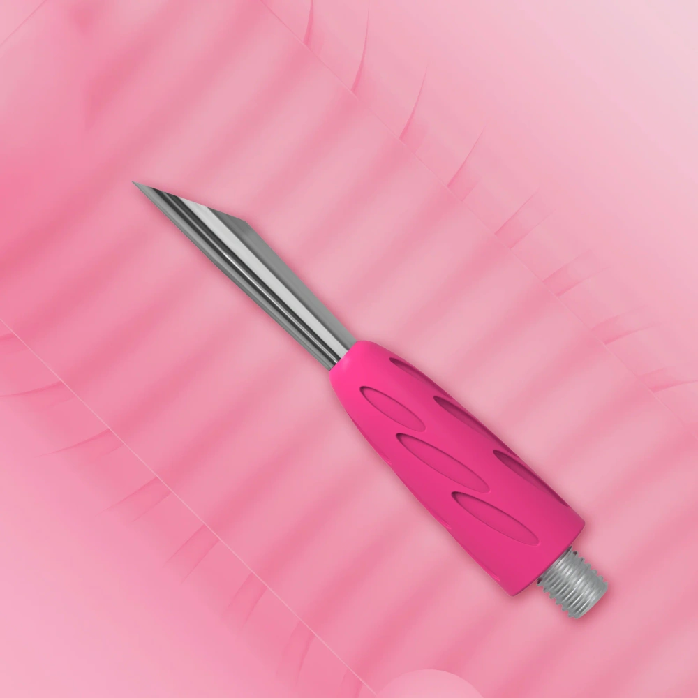 Staleks Pro Combo UNIQ 12 Beveled Pusher Replacement Working Part For Cuticle Care 60mm