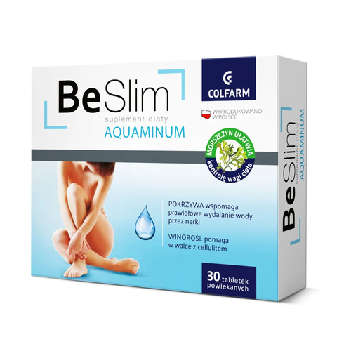 Colfarm Be Slim Aquaminum 30 Tabletek