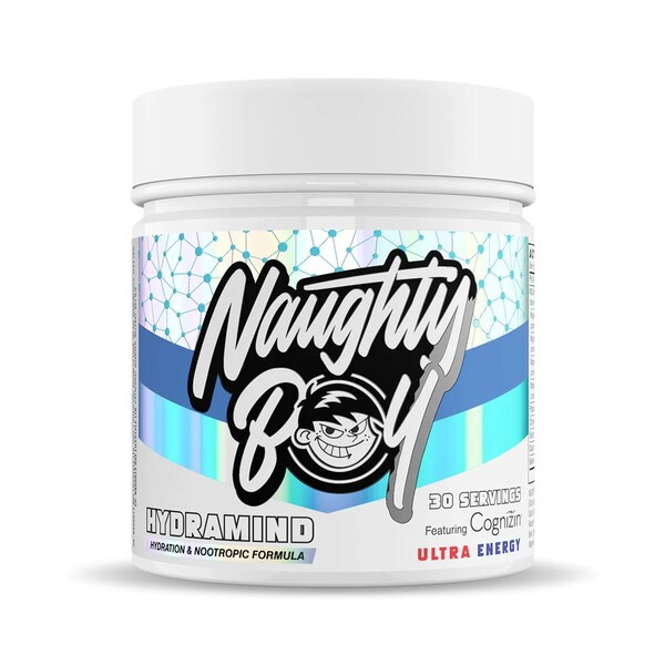 Naughty Boy Hydramind Ultra Energy Proszek Nawadniający i Nootropowy Na Funkcje Poznawcze 282g