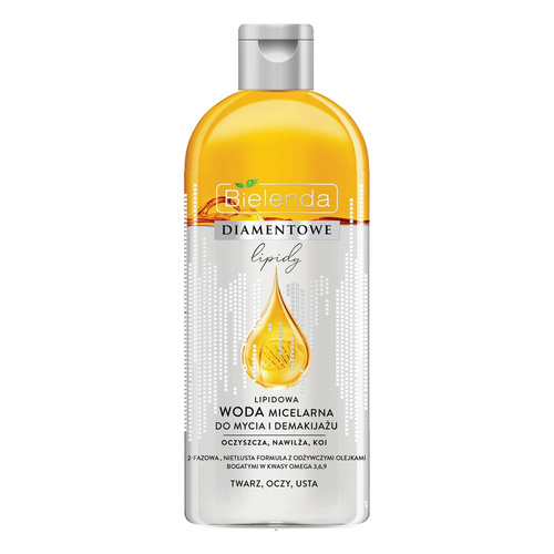 Bielenda Diamond Lipids Lipid Micellar Water for Washing and Make-Up Removal 425ml