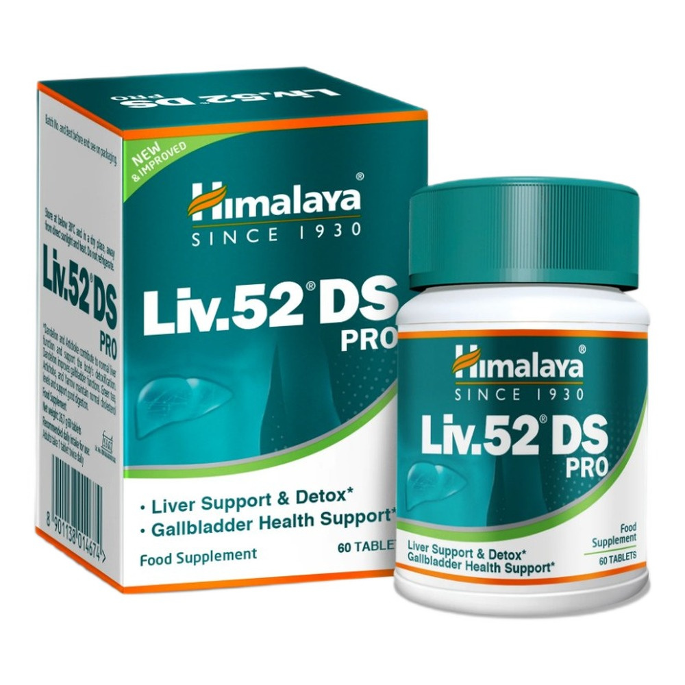 Himalaya Liv.52 DS PRO Tablet Supplement 60 Tablets