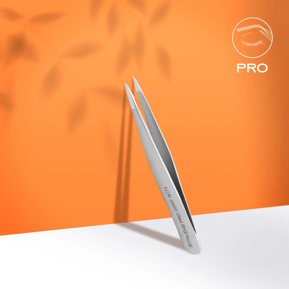 Staleks Pro Pęseta do Brwi EXPERT 10 TYPE 5 Punktowa 1 Sztuka