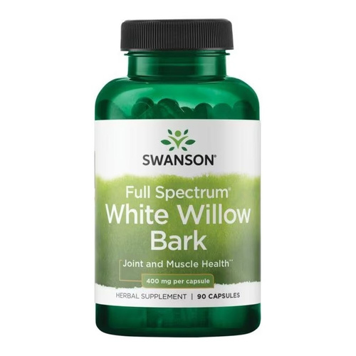 Swanson Full Spectrum White Willow Bark 400mg 90 Capsules