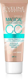 Eveline CC Cream Magical Color Correction Multifunctional Foundation SPF15 No. Light Beige 30ml